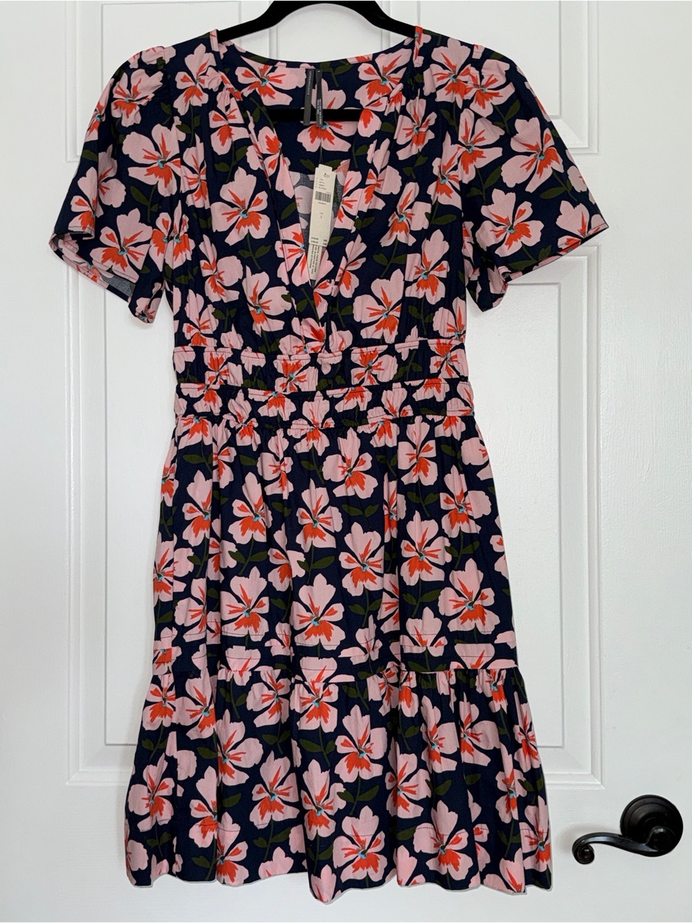 NWT Anthropologie Somerset Floral Mini Dress Sz S - Picture 3 of 7